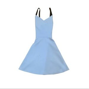 Aqua blue dress